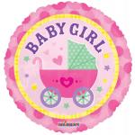 Baby Girl Foil Balloon – 5 pack
