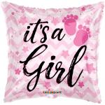 Baby Girl Foil Balloon – 5 pack