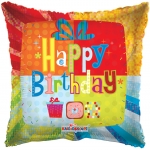 Birthday Foil Balloon – 5 pack