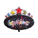 35" Congratulations Foil Balloon – 5 pack