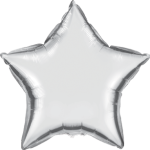 32" Silver Star Mylar