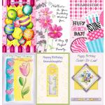 120 Assorted Wrapped female relative birthday cards