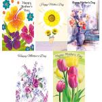 120 Assorted General Wrapped Mother's Day Cards