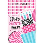 Wrapped Birthday Sister Adult (12 pack)