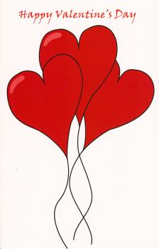 Wrapped Valentine General Card (12 pack)