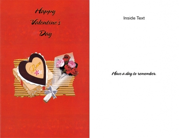 Wrapped Valentine General Card (12 pack)
