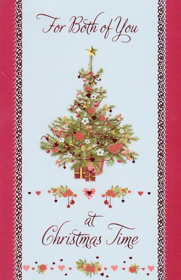 Wrapped Merry Christmas Card (12 pack)